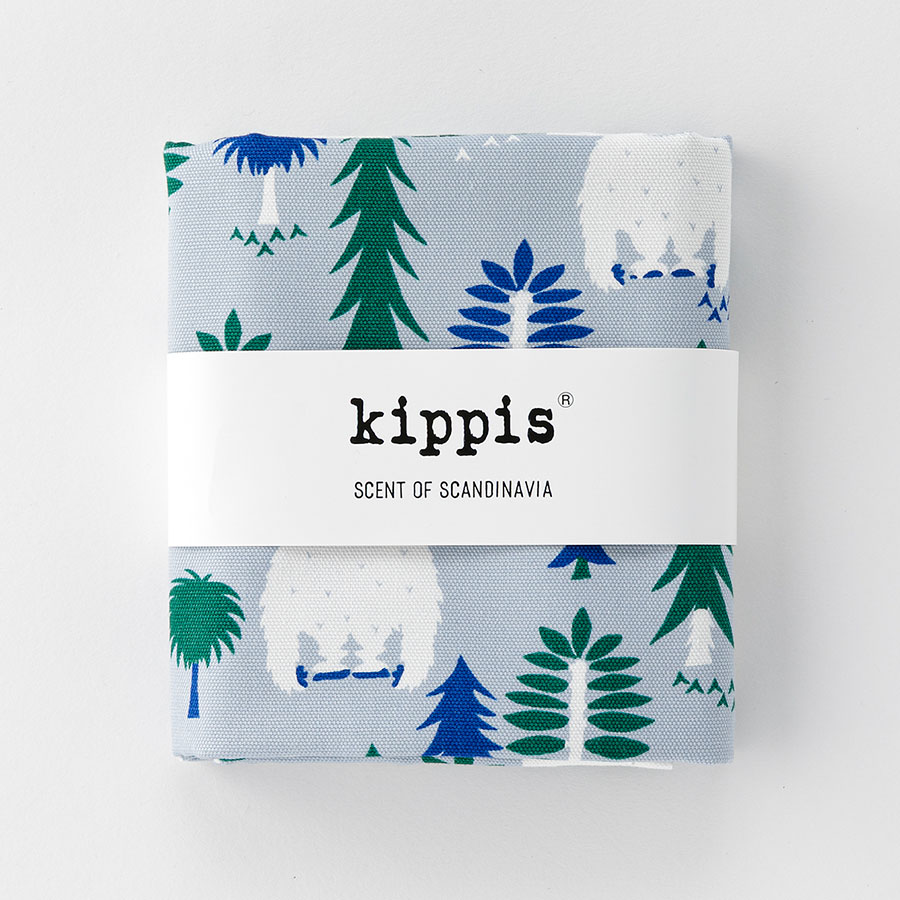 生地　キッピス　Jeti/イエティ　グレー　カットクロス　オックス生地　kippis　北欧テキスタイル　商用利用可能　おしゃれな生地