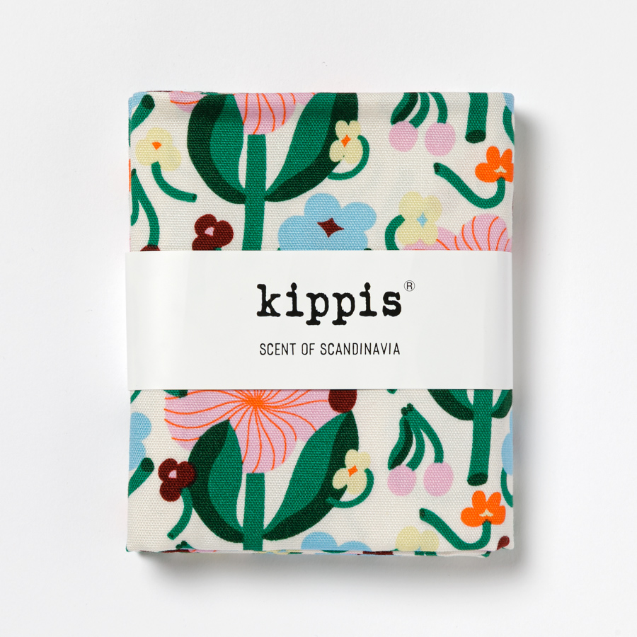 生地　キッピス　Kevätkukka / 春の花　ピンク　カットクロス　オックス生地　kippis　北欧テキスタイル　商用利用可能　おしゃれな生地