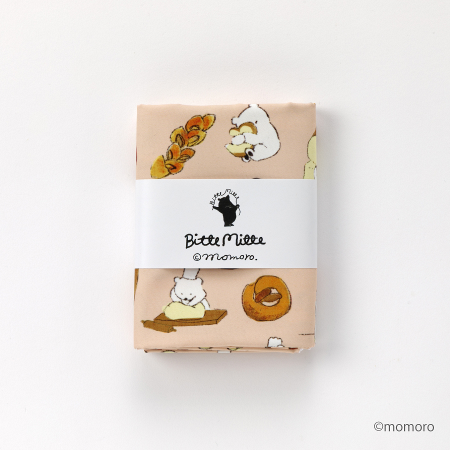 Bitte Mitte　いろんなパン　ポリエステル50cm着分　カットクロス　バッグ作りに　インテリア小物作りに