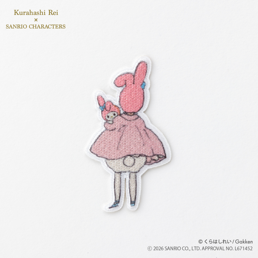 Kurahashi Rei　くらはしれい×サンリオキャラクターズ　マイメロディ　シール＆アイロンワッペン