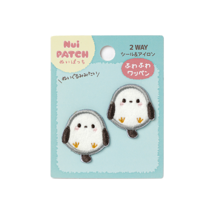 ワッペン　ぬいぱっち　しまえなが