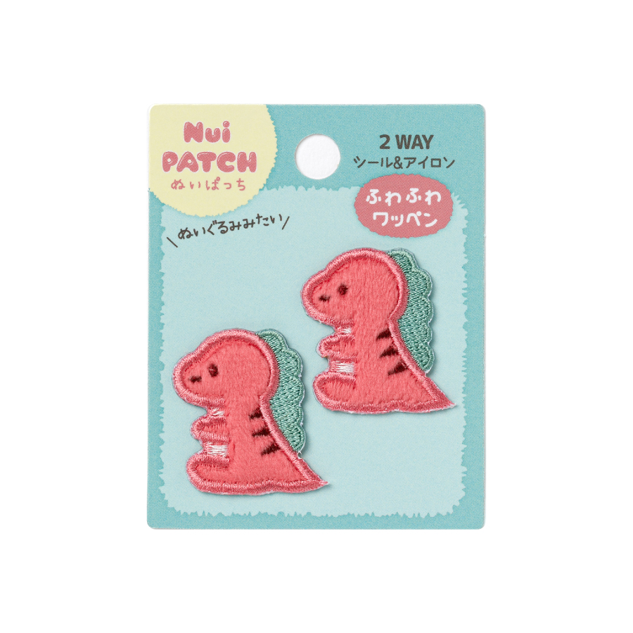 ワッペン　ぬいぱっち　きょうりゅうA